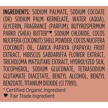 Bar Soap Coconut and Hibiscus 4 Count Glowing Radiance Glowing Radiance Bar Soap with 24H Shea Moisture Nutrients for Healthy, Glowing Skin 8 Oz