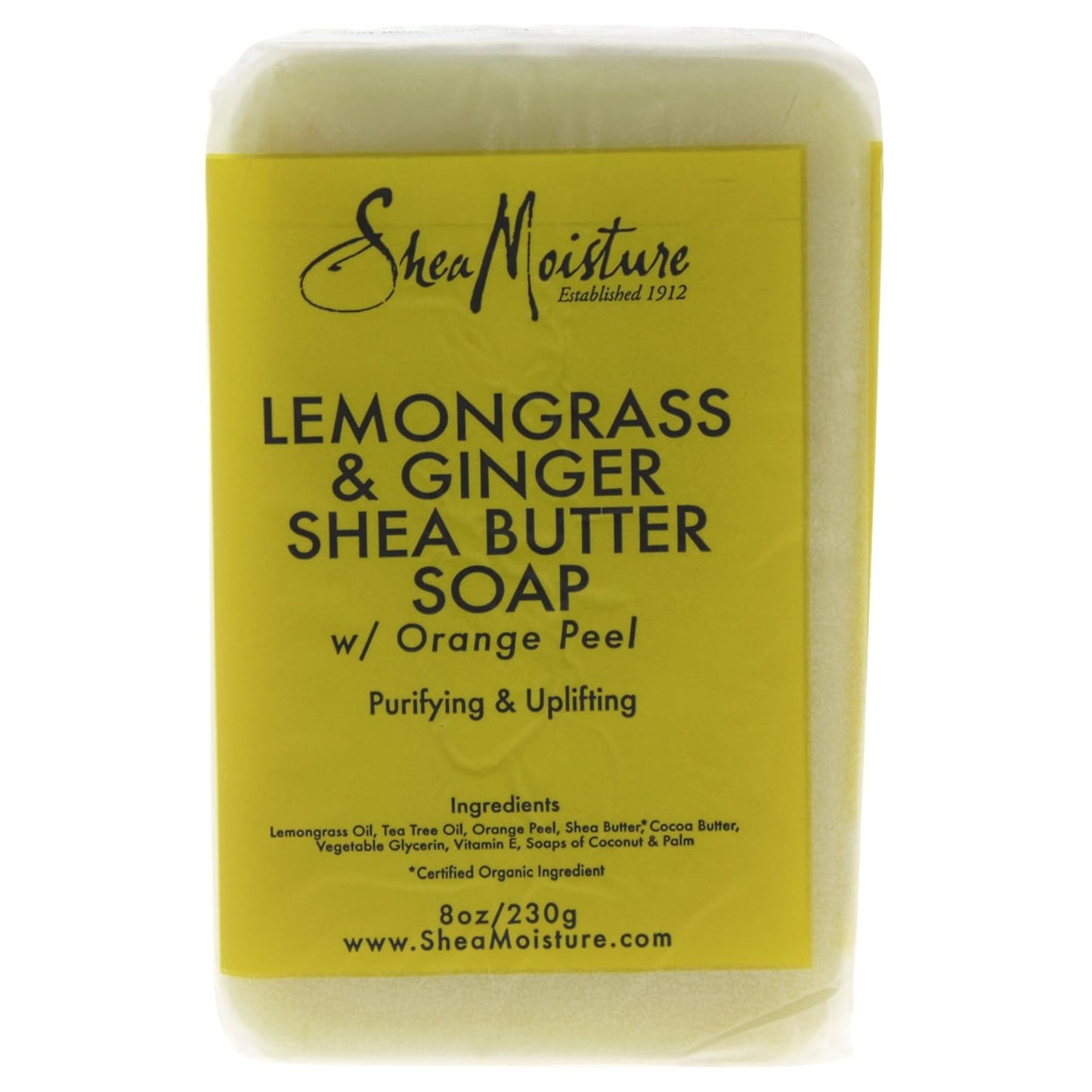 Lemongrass & Ginger Shea Butter Soap - 8 Oz