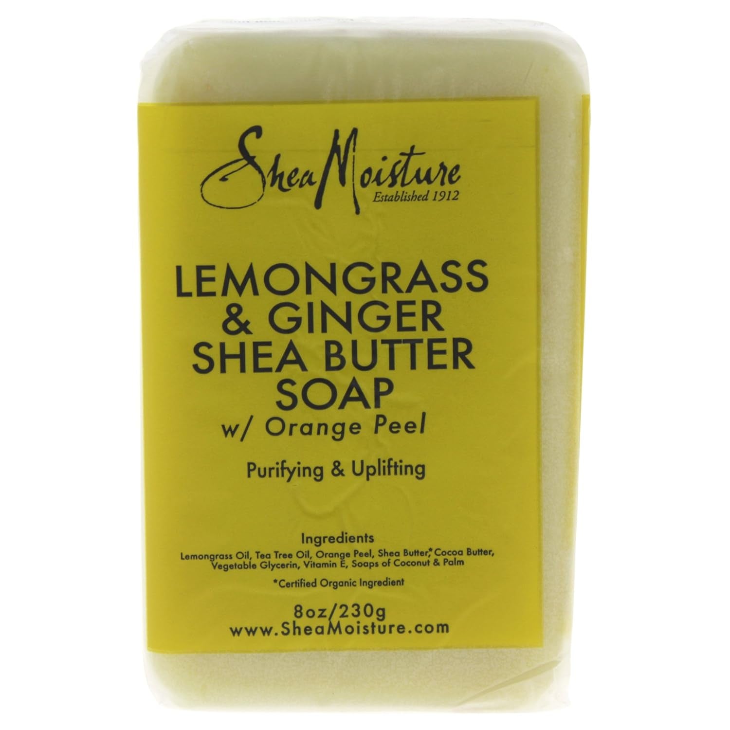 Lemongrass & Ginger Shea Butter Soap - 8 Oz