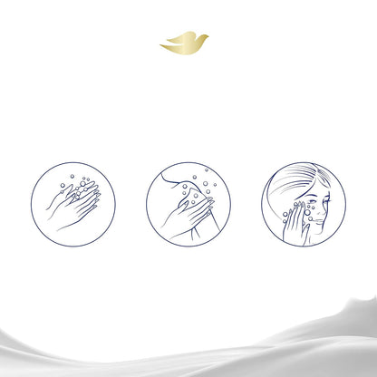 Beauty Bar Soap Shea Butter 4 Count for Nourished, Radiant Skin, Enriches Skin 3.75 Oz