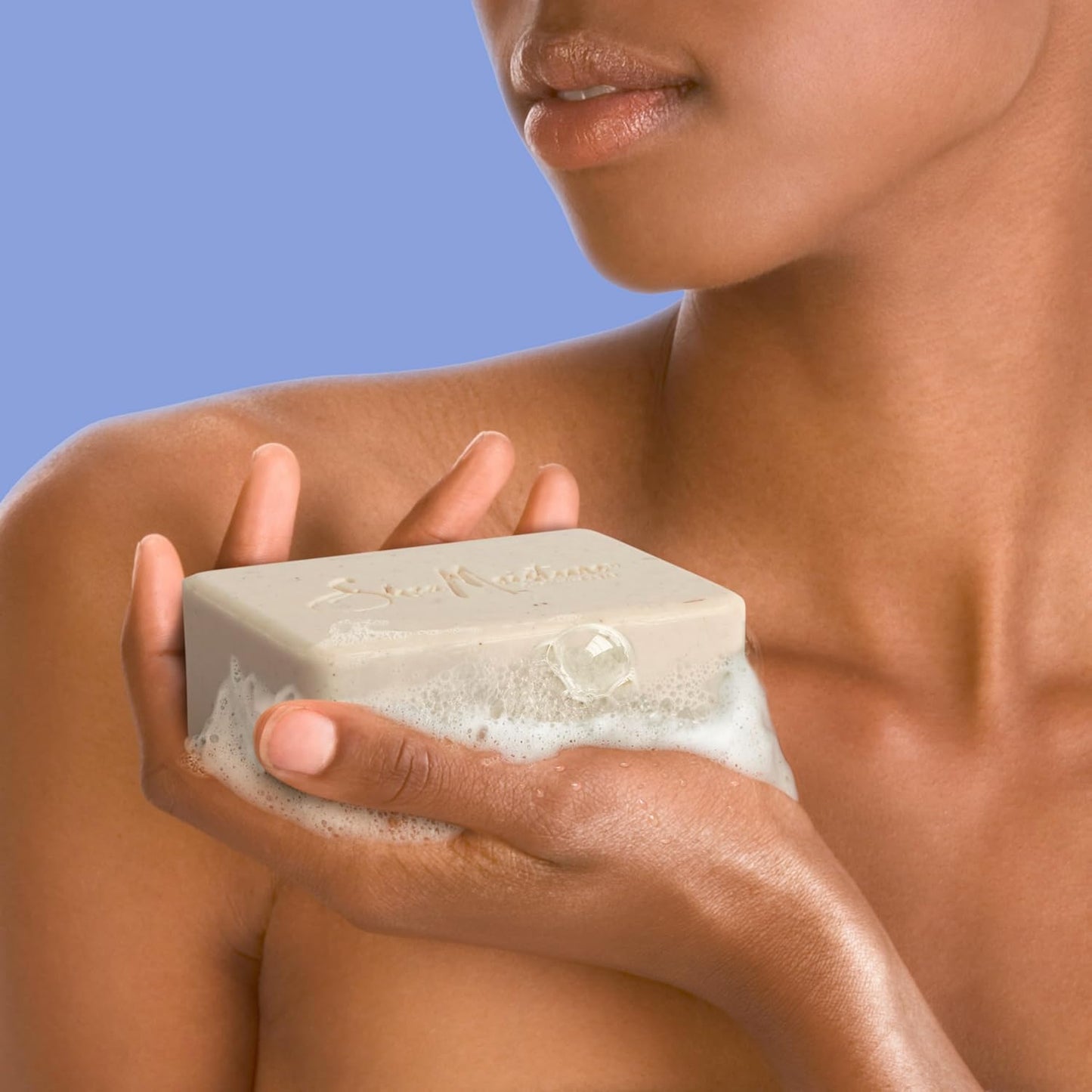 Bar Soap Manuka Honey Oatmeal 4 Count Smoothing & Exfoliating Smooth and Exfoliating Bar Soap with 24H Shea Moisture Nutrients for Healthy, Glowing Skin 8 Oz