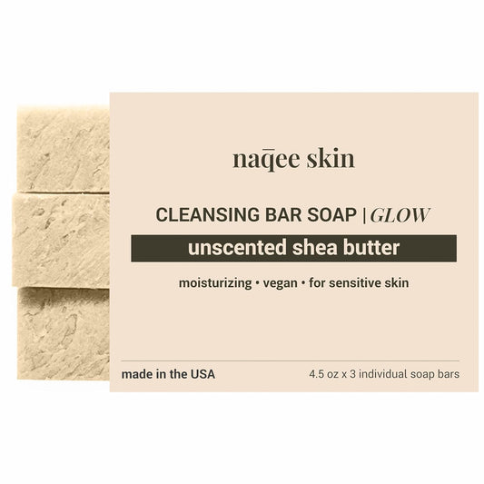 Shea Butter Soap Bar Vegan & for Sensitive & Dry Skin -  Skin - Pack of 3